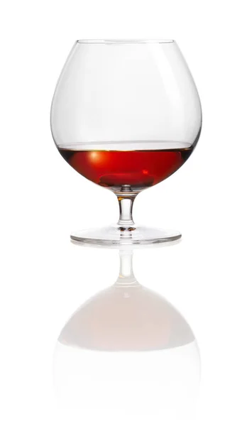 Isolated Snifter Brandy — Stock Photo, Image