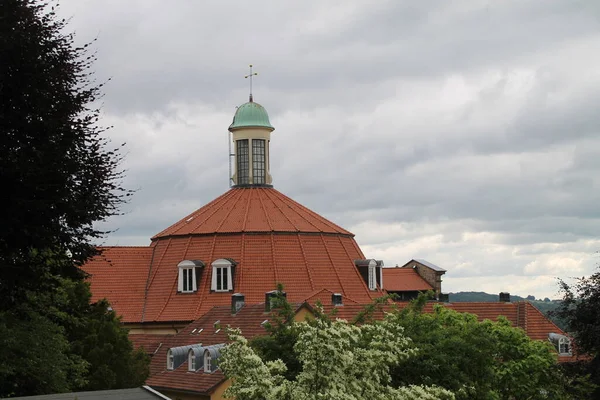 Schilderachtig Uitzicht Christelijke Kerkarchitectuur — Stockfoto