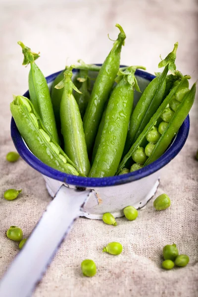 Ärter Och Skida Efter Skörd — Stockfoto