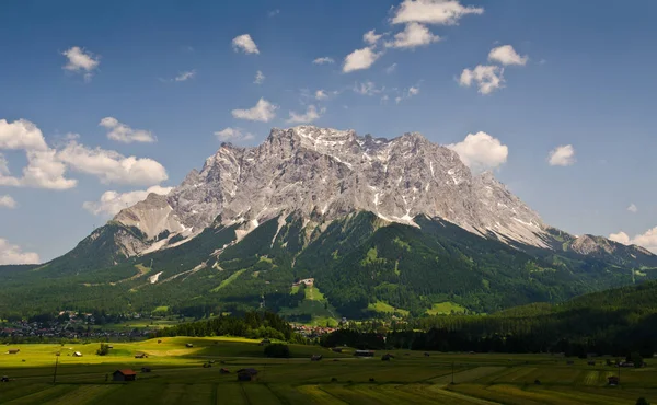 Vista Panorámica Del Hermoso Paisaje Los Alpes — Foto de Stock