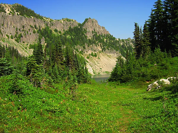 Ein Foto Der Berglandschaft — Stockfoto