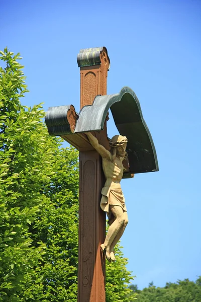 Krzyżyk Weg Albie Baden Wuerttemberg Niemcy — Zdjęcie stockowe