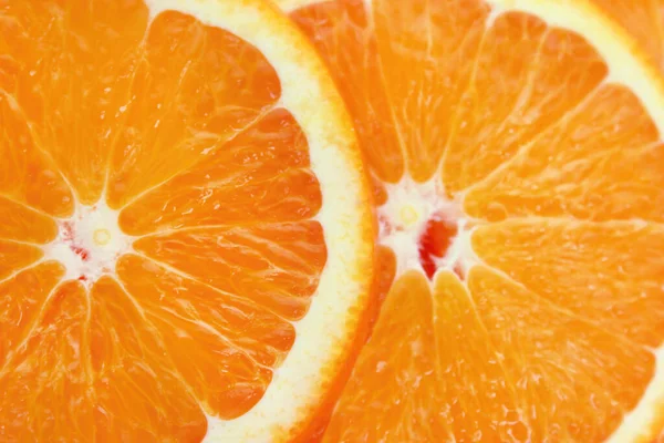 Süße Orangensegmente Oder Scheiben — Stockfoto