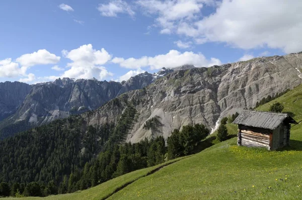 Vue Panoramique Sur Majestueux Paysage Dolomites Italie — Photo