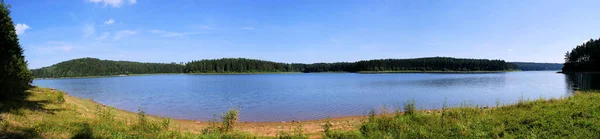 Saidenbachtalsperre Largest Reservoir Middle Erzgebirge Saxony Germany — Stock Photo, Image