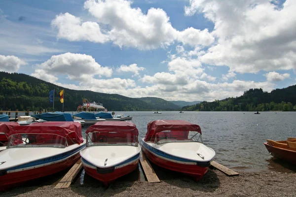 Barcos Lago — Foto de Stock