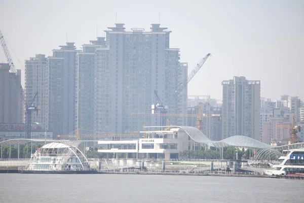 Vue Panoramique Sur Majestueuse Ville Urbaine — Photo