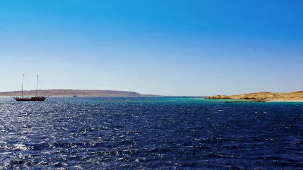 Vista Panorámica Los Detalles Del Barco Vela — Foto de Stock