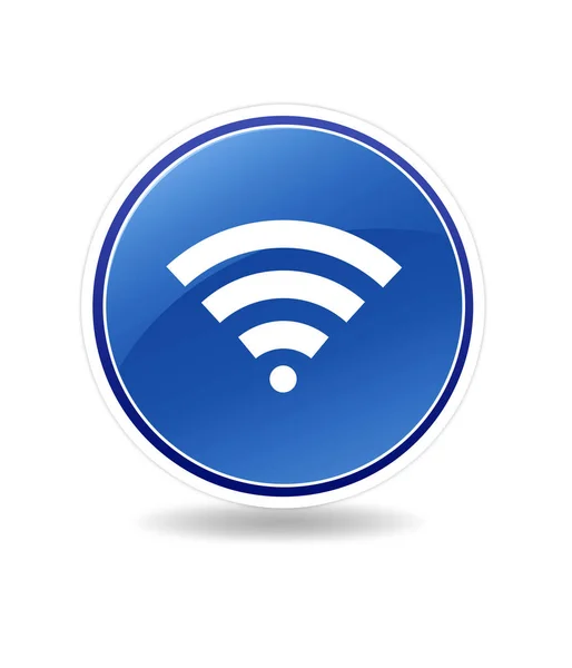 High Resolution Icon Wifi Wireless Spot — Stock Photo, Image