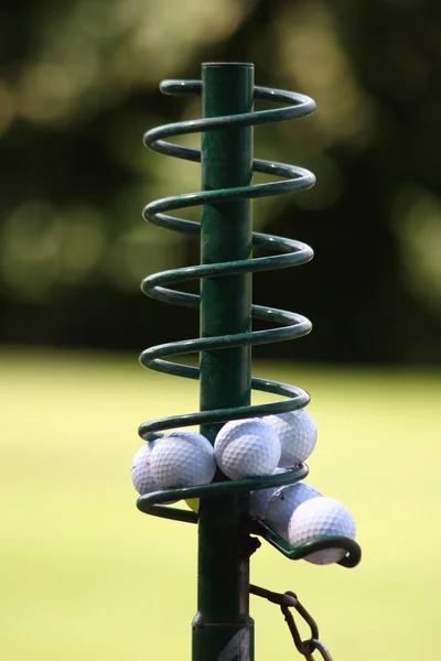 Typische Wachten Ronde Van Golf Bal Spiraal — Stockfoto
