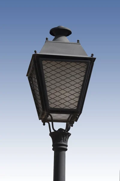 Straatlamp Een Kunstwerk — Stockfoto