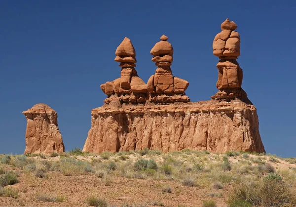 Rock Formation Goblin Valley State Park — Stock Photo, Image