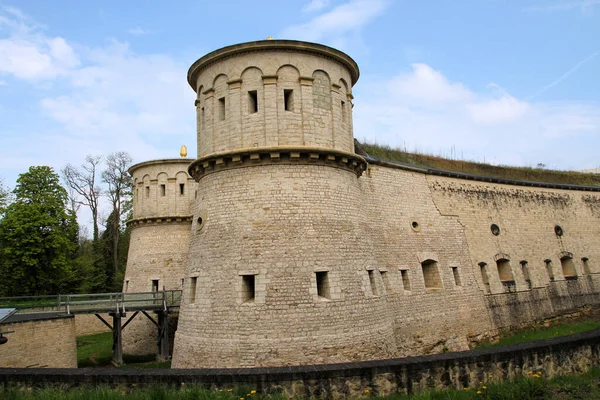 Vista Panoramica Maestosa Architettura Medievale — Foto Stock