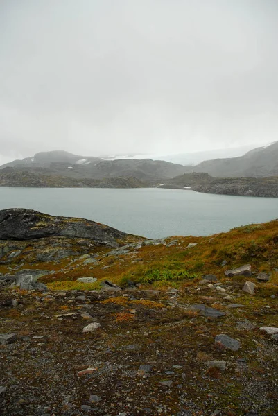 Noorwegen Natuur Landschap Achtergrond — Stockfoto