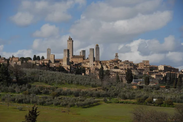 Toscana Landsbygd Centrala Italien — Stockfoto