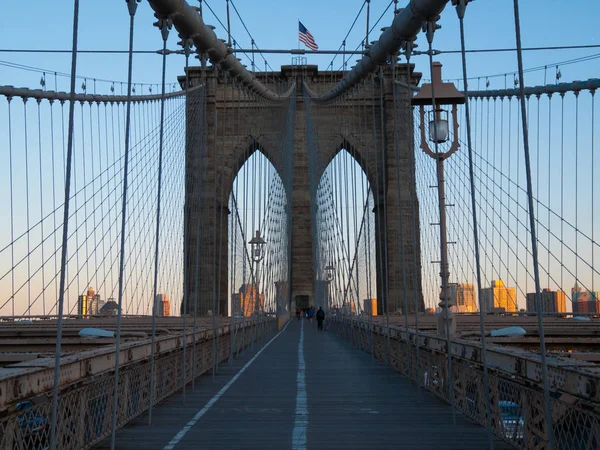 View Brooklyn Bridge Nyc — Stock Photo, Image