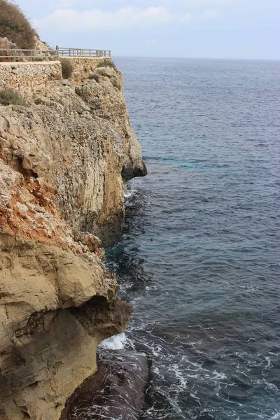 Acantilado Escala Mallorca —  Fotos de Stock