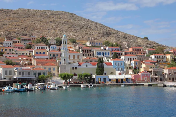 Malowniczy Port Kredy Grecki — Zdjęcie stockowe
