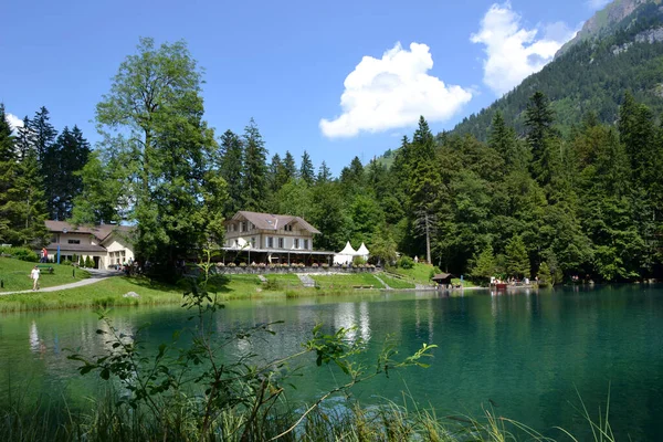 Vista Panorámica Del Majestuoso Paisaje Los Alpes —  Fotos de Stock