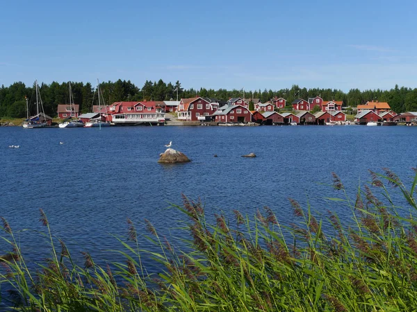 Vue Sur Nature Scandinavie Est Une Sous Région Europe Nord — Photo