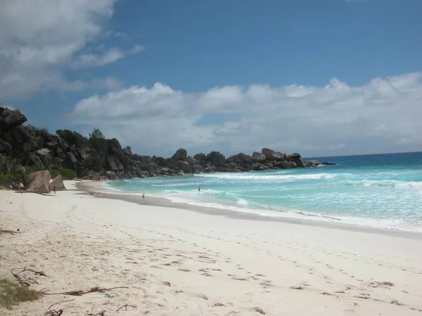 Eenzame Seychellen Seychellen — Stockfoto