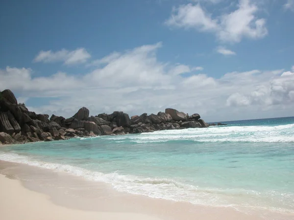 Pie Solitario Seychelles Seychelles —  Fotos de Stock
