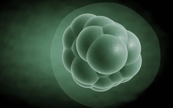배경에 줄기세포의 디지털 — 스톡 사진