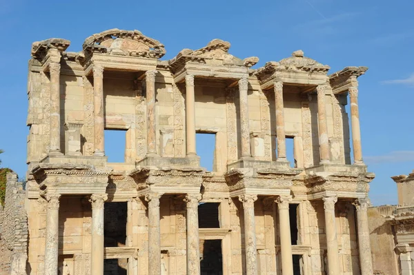 Kalkon Efesus Kolumner Thater — Stockfoto
