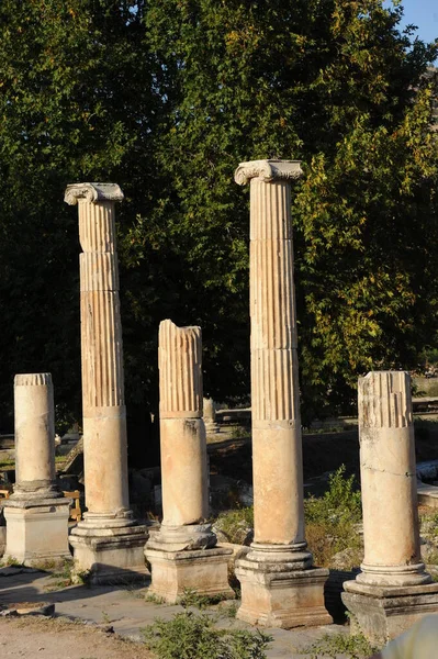 Turkey Ephesus Columns Thater — Stock Photo, Image