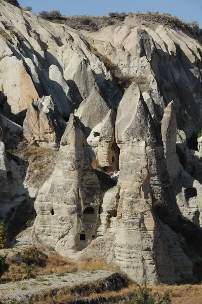 Καμινάδες Νεράιδα Στο Urgup Cappadocia Γαλοπούλα — Φωτογραφία Αρχείου