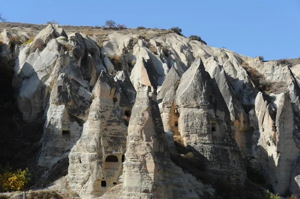 Cheminées Fées Urgup Cappadoce Dinde — Photo