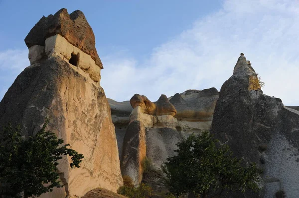 Feeënschoorstenen Urgup Cappadocië Kalkoen — Stockfoto