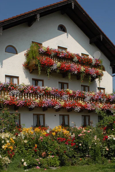 Bayerisch Schöne Landschaft Deutschland — Stockfoto