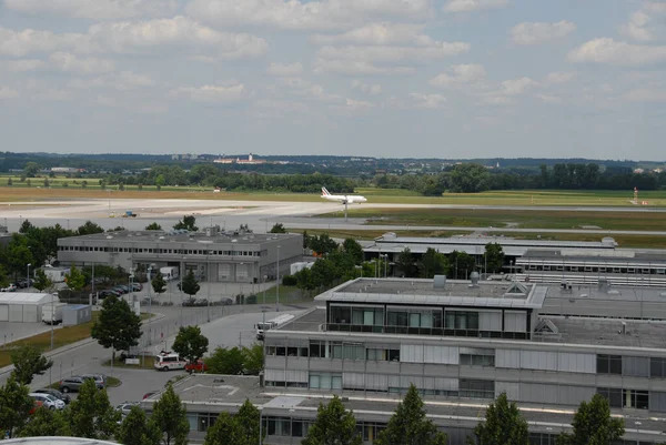 Letecký Pohled Mnichov Německo — Stock fotografie