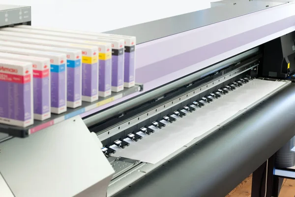 Large Format Inkjet Printers — Stock Photo, Image