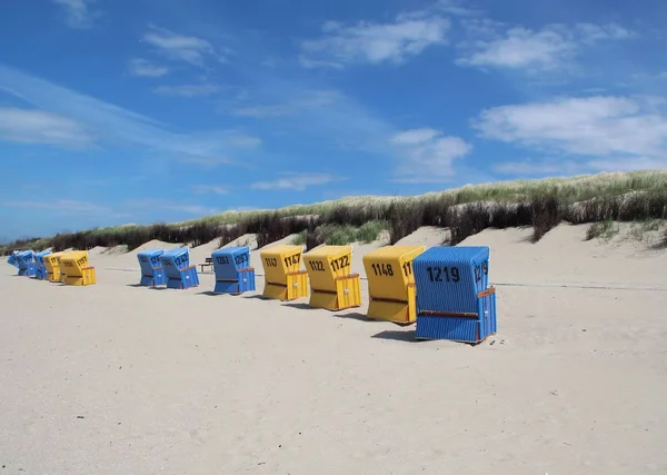 Beach Chairs Seaside Resort — Stock Photo, Image