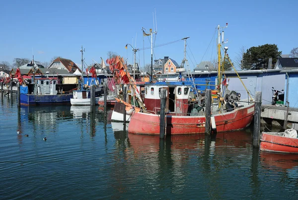 Segelbåtar Fiskefartyg Vattenfarkoster — Stockfoto