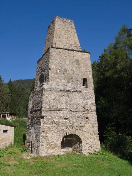 Blast Furnace 19Th Century 1560 Sea Level Seetal Alps — Stock Photo, Image