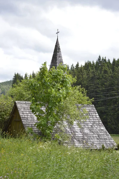 Schilderachtig Uitzicht Prachtige Kapel Gebouw — Stockfoto