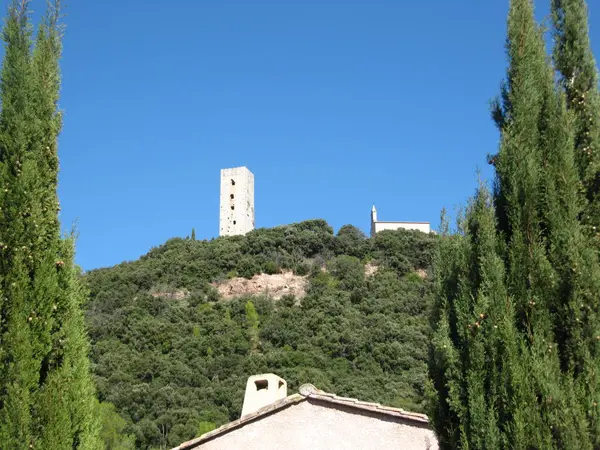 Watchtower Mimari Binası Gözetleme Kulesi — Stok fotoğraf