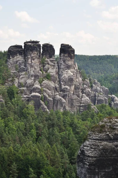 Spa Város Rathen Németországban — Stock Fotó