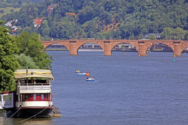 Karl Theodor Brücke Heidelberg — Stockfoto