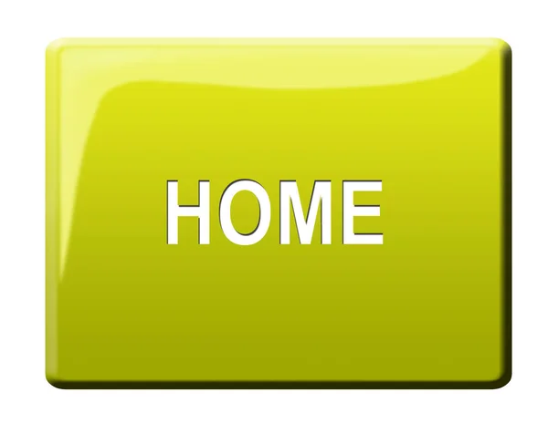 Home Button Grafische Illustratie — Stockfoto
