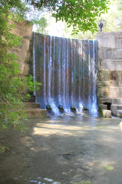 Waterfall Epta Piges — Stock Photo, Image