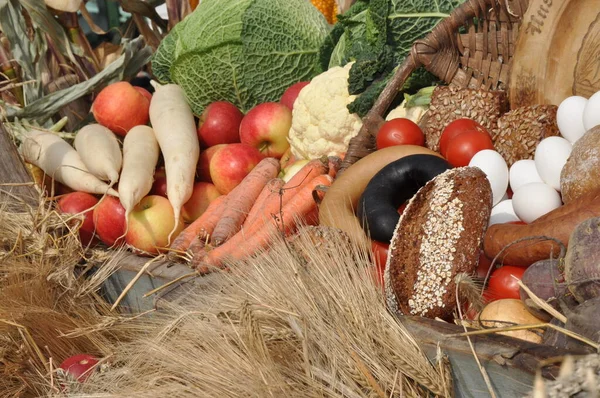 Comida Vegetariana Enfoque Selectivo — Foto de Stock