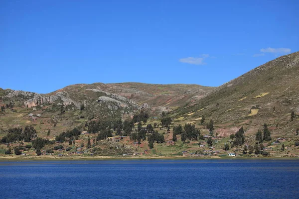 Panorama Στη Λίμνη Ταξιδιωτική Έννοια — Φωτογραφία Αρχείου