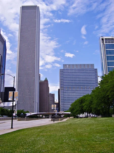 Vue Panoramique Sur Majestueuse Ville Urbaine — Photo