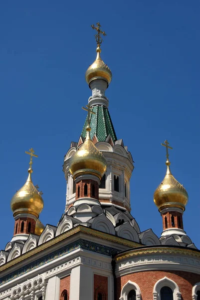 Russisch Orthodoxe Kerk Wenen — Stockfoto