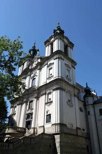 Краків Церква Святого Михайла Бароко Скалька Святилище Полинітський Монастир Кракові — стокове фото