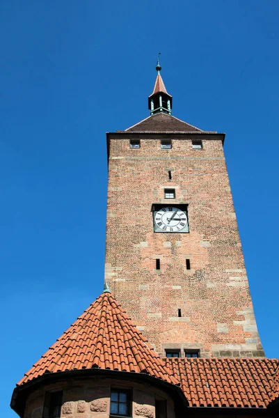 Weißer Turm Nürnberg — Stockfoto